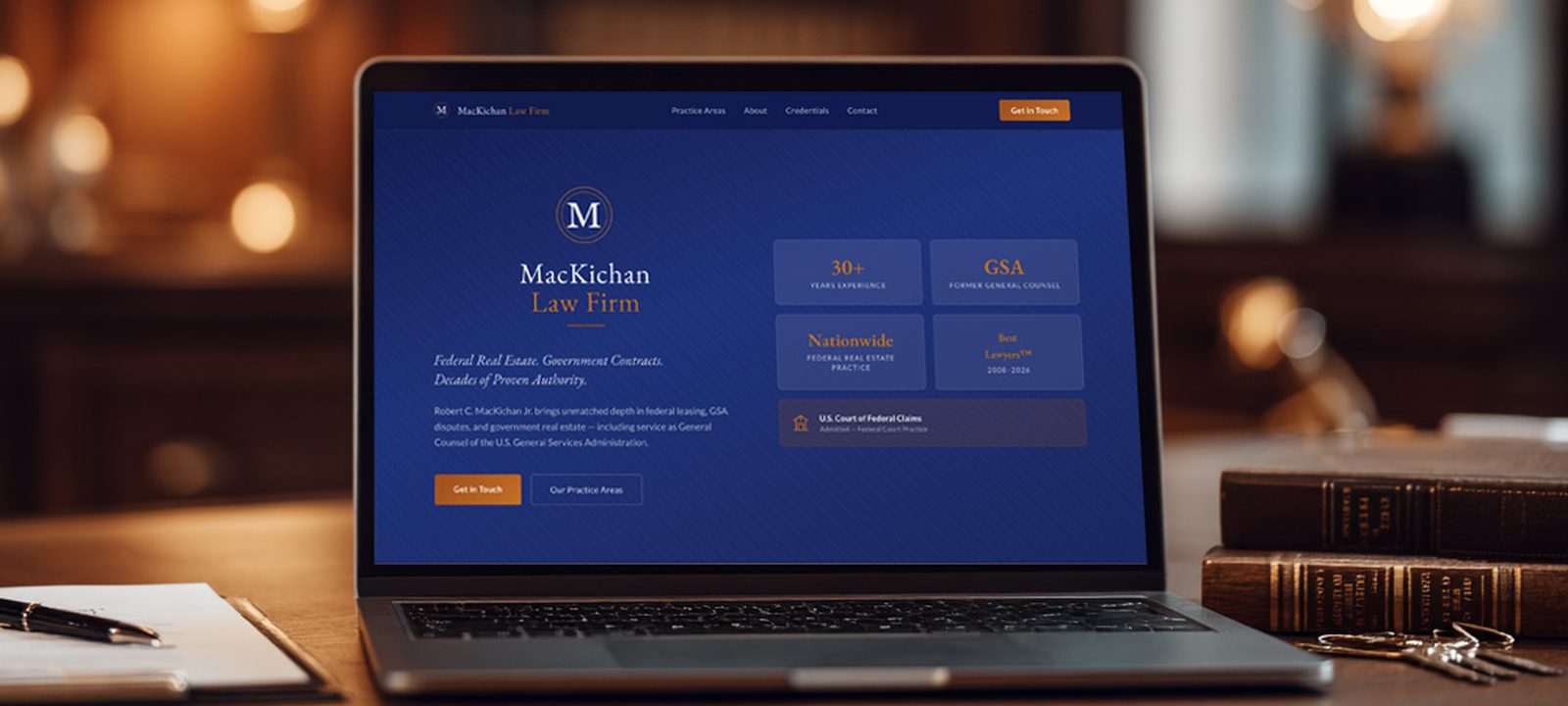 MacKichan Law Firm Website Launch